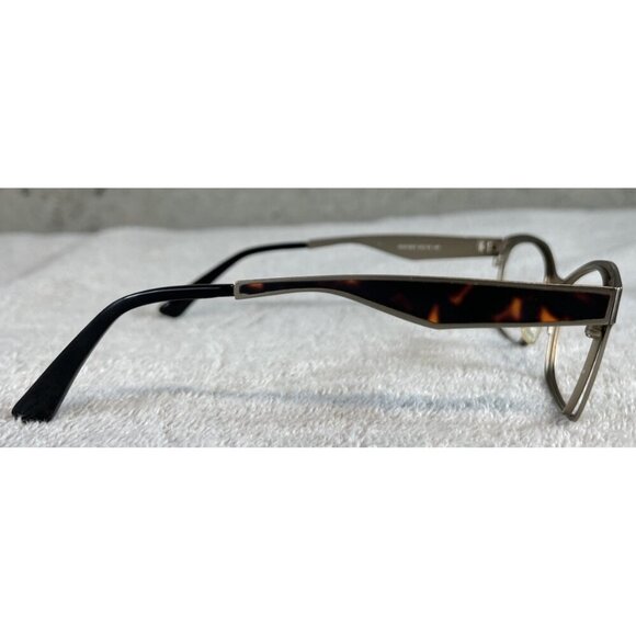 OGI Evolution 4310/1815 Tortoise Sand Gold Alligator Eyeglasses Frames 52-18-145 - Picture 3 of 8